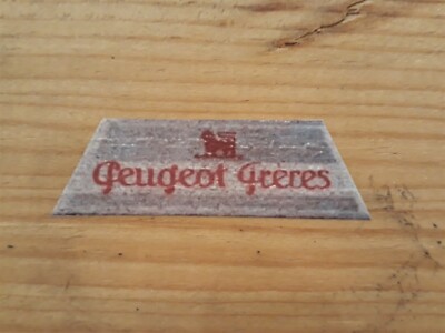 Logo Decal Transfer Kaffeemühle PEUGEOT - KAFFEEMÜHLE - COFFEE GRINDER