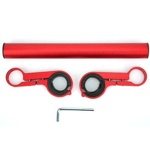 Supporto lampada bicicletta maniglia prolunga montaggio maniglia bicicletta supporto lampada bicicletta - Foto 11 di 29