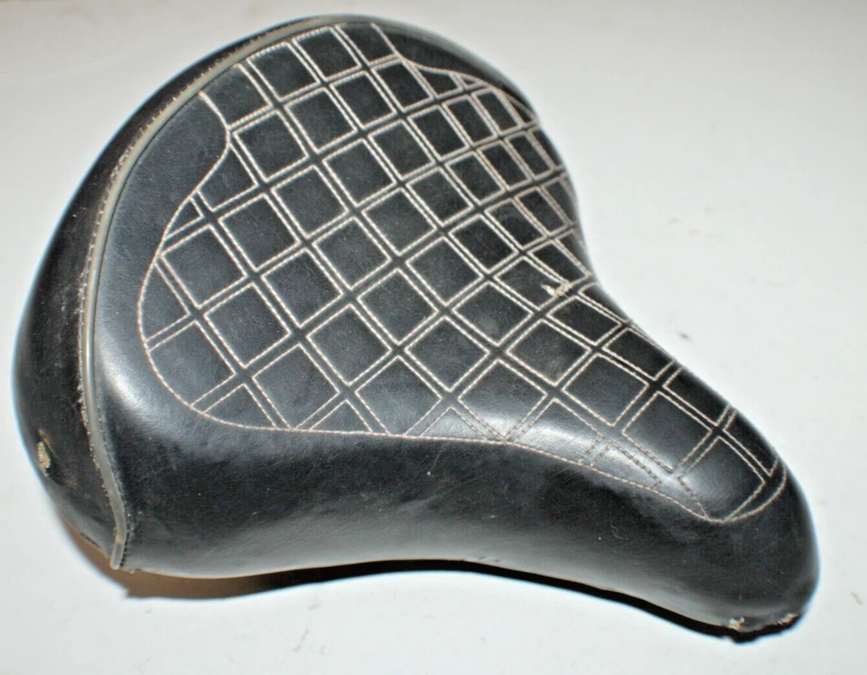 Sillín de bicicleta Schwinn Cruiser negro 255/245 mm cómodo híbrido envío rápido a EE. UU. Foto 2 de 4