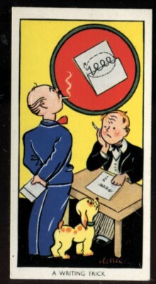 Tabakkarte, Carreras, AMUSING MAGIC TRICKS & HOW TO DO THEM, 1937, #44