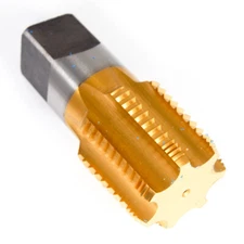 Union Butterfield 99SP003707 Straight Pipe Tap 1-1/2-11-1/2 7FL HSS TiN NPT