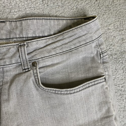 Patagonia Jeans Mens 35x32 Gray Iron Clad Straight Regular Stretch Denim Preppy - Picture 2 of 14