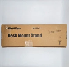Single Computer 13-32 Inch Monitor Desk Mount Up to 22LBS Adjustable Stand Arm