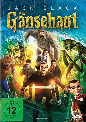 GÄNSEHAUT (Jack Black, Dylan Minnette) NEU+OVP