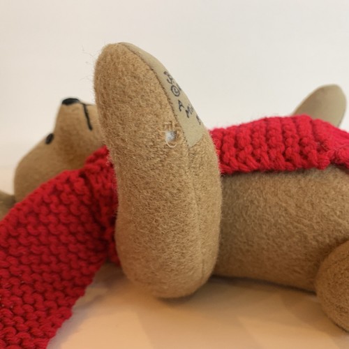 Vintage Bear by June Beckett 1995 Mini Oldster Bear #5 Jointed Brown Teddy - Picture 12 of 12
