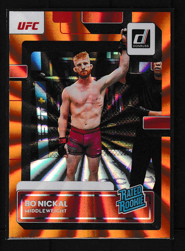 Bo Nickal [Orange Laser] #203 card