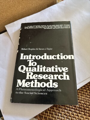 VNTG~Intro. to Qualitative Research Methods: A Phenomenonological  HBDJ - 1st ed
