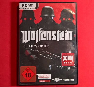 WOLFENSTEIN THE NEW ORDER ( 4 PC DVD ROM )