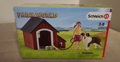 schleich dog kennel