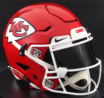 KANSAS CITY CHIEFS NFL Riddell SPEEDFLEX Authentic Gameday Football Helmet