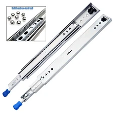 Heavy Duty 18-40"Drawer Slides with Lock Full Extension 300Ib Ball Bearing 1Pair