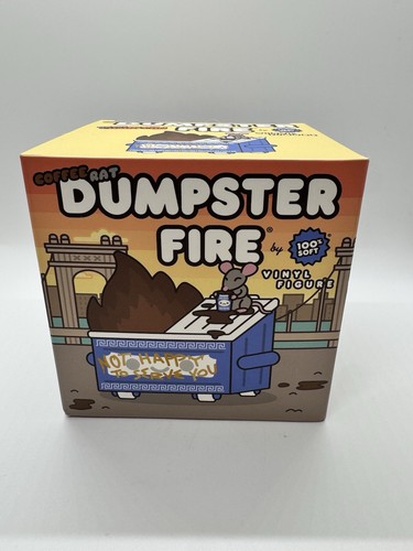 100% Soft Dumpster Fire Jumbo Sticker Pack - 6 Die-Cut Vinyl Stickers, Scratch & Weather Proof, Matte
