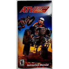  Manual Only ATV Offroad Fury Pro Sony Playstation Portable Authentic