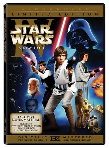 Star Wars-Episode 4-New Hope (DVD, 1977) 24543263739| eBay