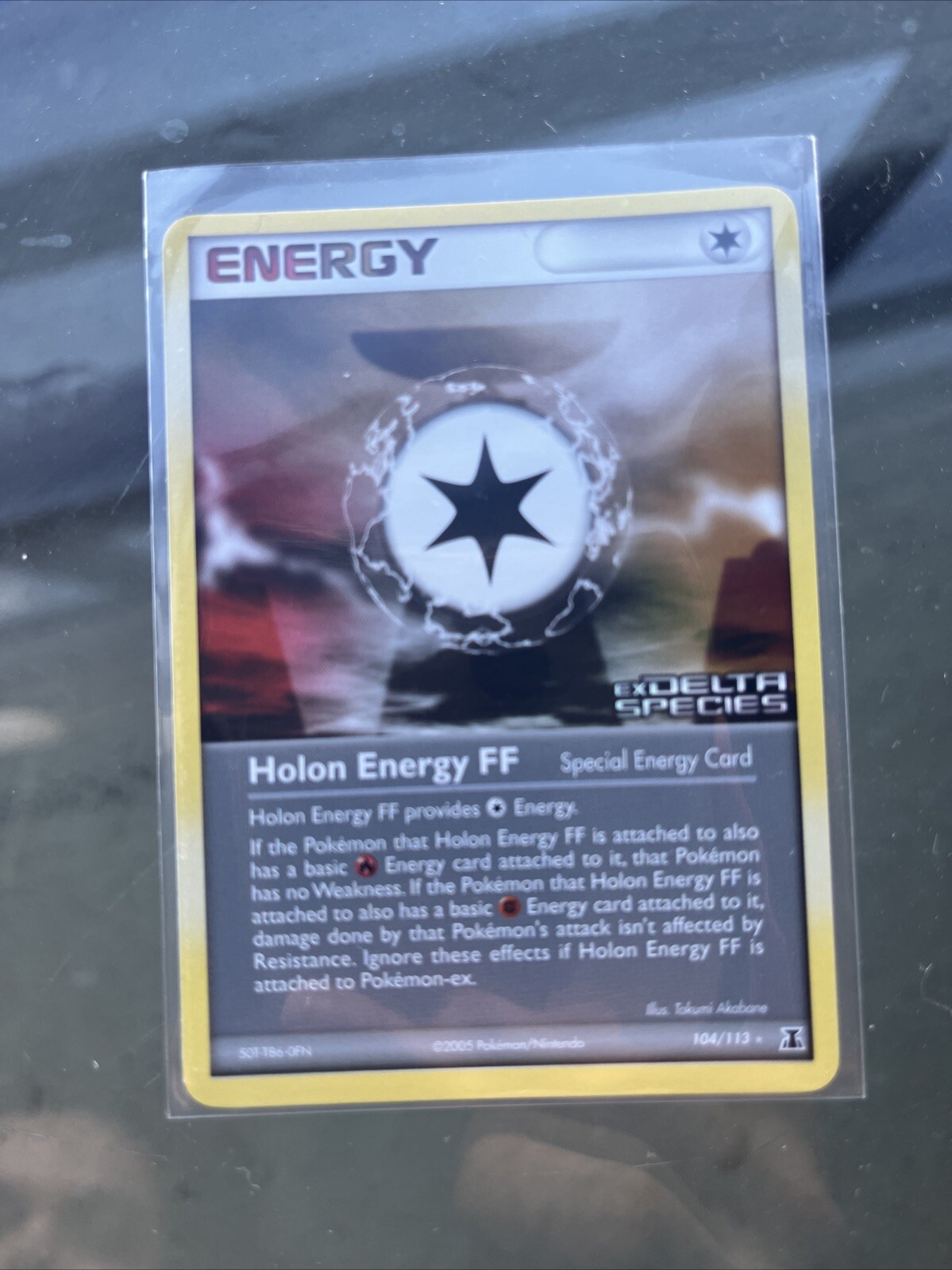Holon Energy FF EX Delta Species 104/113 Reverse Holo NM Mint Pokemon Card