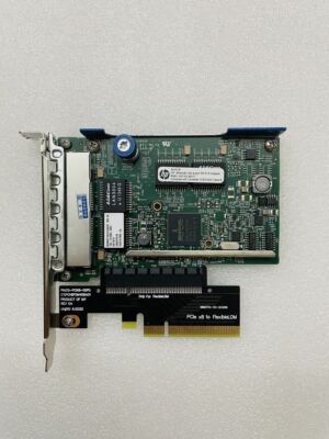 HP 4-Port RJ45 684208-B21 634025-001 Ethernet 1Gb 331FLR & PCIe X8 Riser card #T