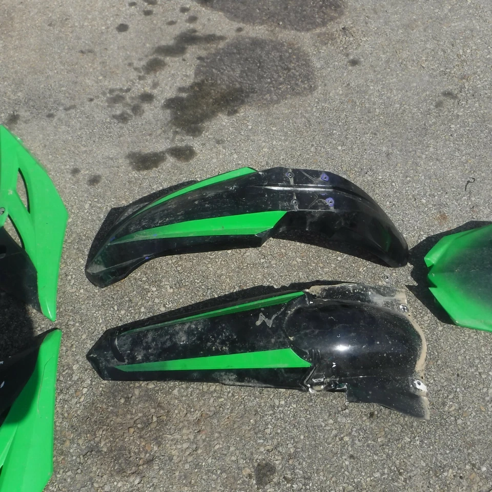 2013 YAMAHA YZ250F FENDER SIDE COVER RADIATOR SHROUDS PLASTIC KIT YZ 250F 10-13 - Image 4 of 4