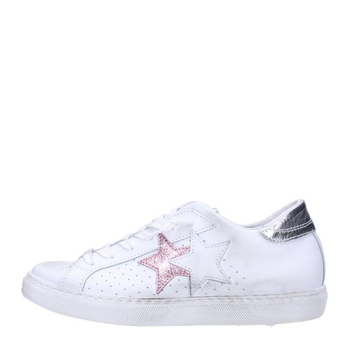 2STAR sneakers alta donna 2SD2940-009 pelle bianca|acquista online su Shoe  Center
