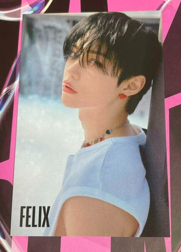 Stray Kids Felix MAXIDENT Tower Records Benefits Photocard Photo