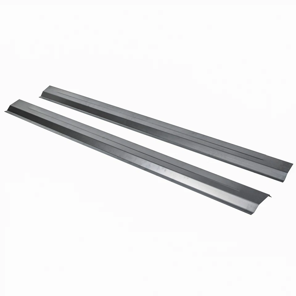 Pair Outer Rocker Panels For 09-18 Dodge Ram 1500 2500 3500 Extended Quad Cab Foto 2 de 4