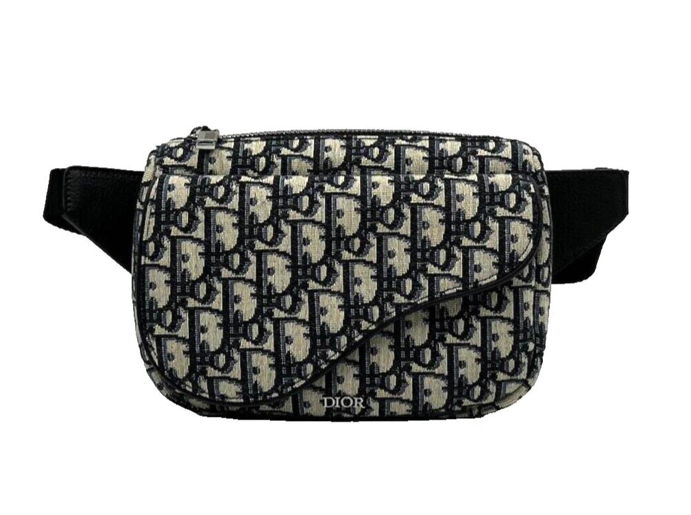 Sac ceinture jacquard oblique DIOR