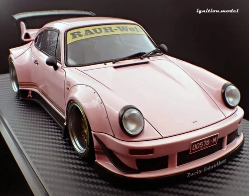 Porsche 911 RWB 930 Pink 1/18 Ignition Model Resin Cast Limited Edition IG3620 - Picture 4 of 13