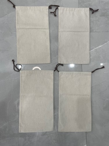 FOUR HERMES BEIGE DUST BAGS: 8.75” x 16” - Picture 24 of 24
