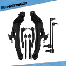 Front Lower Control Arm & Ball Joints & Tie Rod End For Toyota Sienna 2011-2018