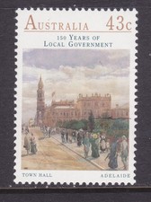 Australia 1197 MNH 1990 Local Government 150th Anniversary Issue