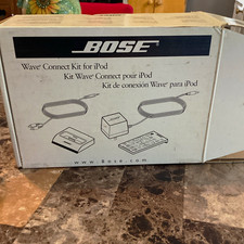 Bose Wave iPod Connect Kit w/ Remote Control, AC Adaptor, 3.5mm US Plug
