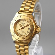 Old logo TAG Heuer Women's Watch 3000 Professional  937.408 30mm Vintage Diver