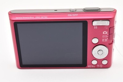 Sony Cyber Shot DSC W730 Rose Pink Digital Camera 16.1MP