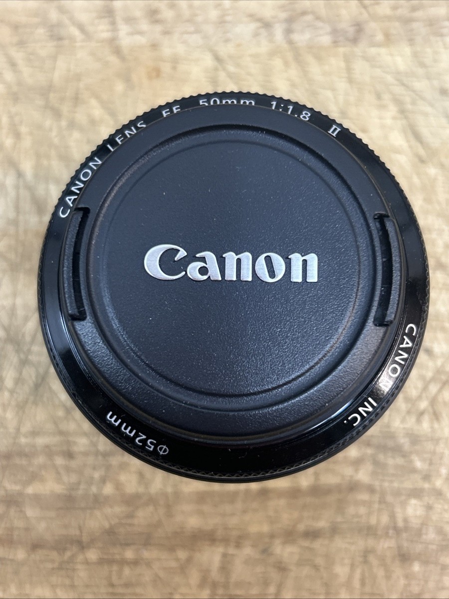 Canon EF 50mm f/1.8 II Lens [AS IS/PARTS/REPAIR/READ!] #Z-36138 | eBay