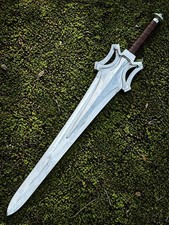 Custom Handmade Carbon Steel Blade HeMan Power Sword  Hunting Sword  Camping