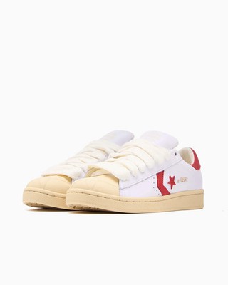 Converse A24028C-102 Pro Leather OX - White/Molten Lava - Men