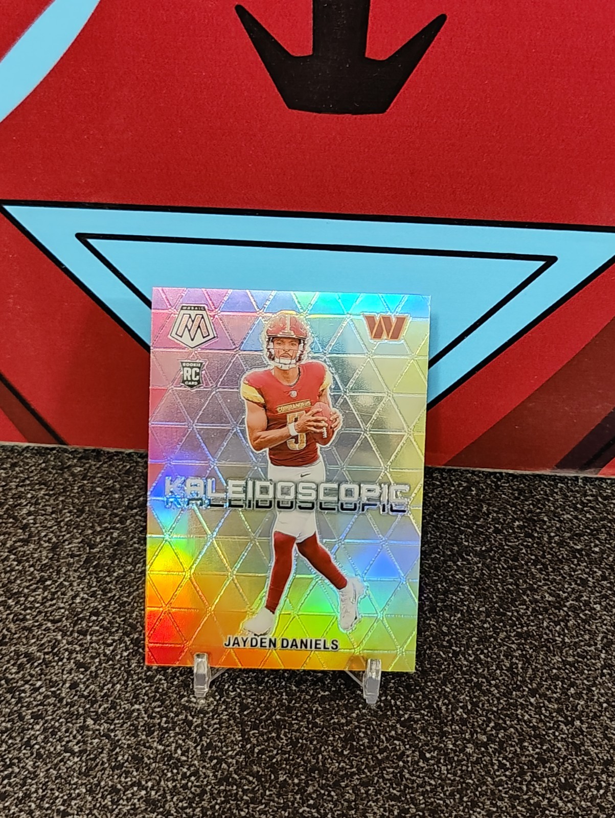 2024 Panini Mosaic Kaleidoscopic JAYDEN DANIELS SSP Case Hit Rookie RC