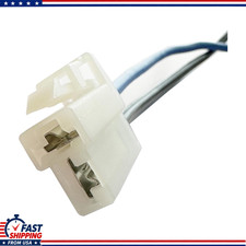 Cooling Fan 2 Terminal Pigtail Plug Connector 12AWG Wire Harness