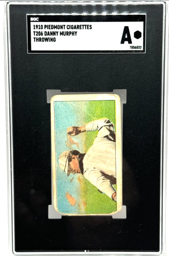 Danny Murphy [Throwing] 1909 T206 Piedmont 350 card