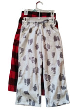 Lot of 2 Cat Jack Boy's Size XS 4/5 Soft Comfy Pajama Pants Drawstring NEW