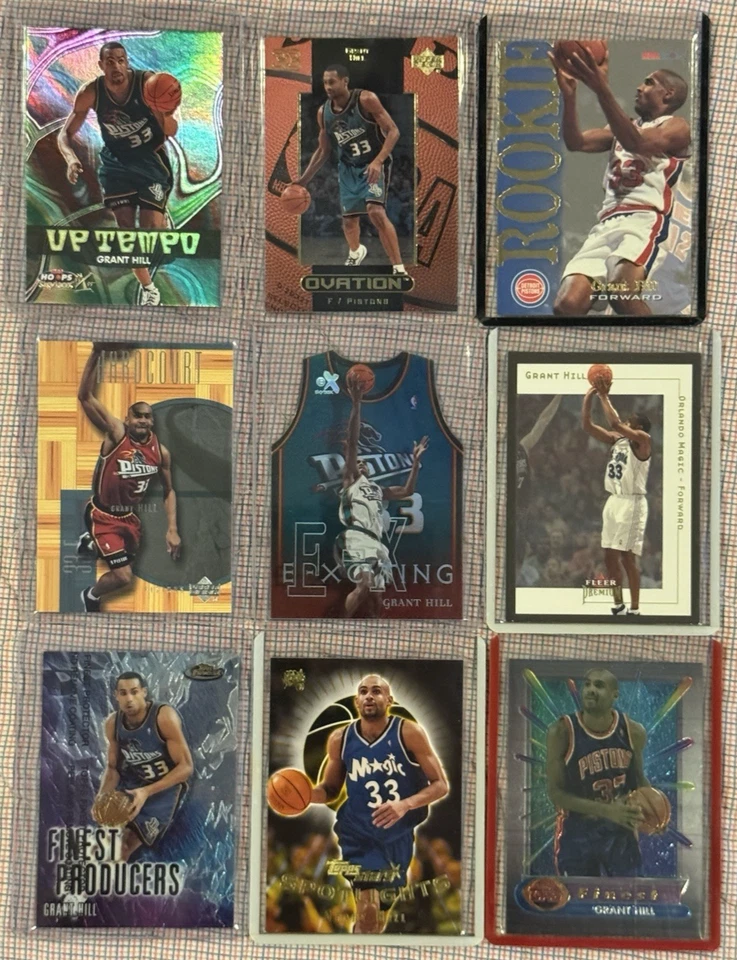 Grant Hill 111-Card Mega Lot – RCs, Die-Cuts, Refractors – Black Friday Sale! 🏀 - Image 2 of 4