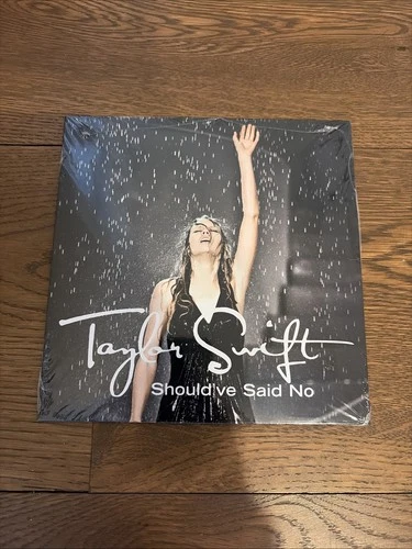 NEW WHITE VINYL TAYLOR SWIFT Should've Said No NUMBERED 7" Single Record SEALED