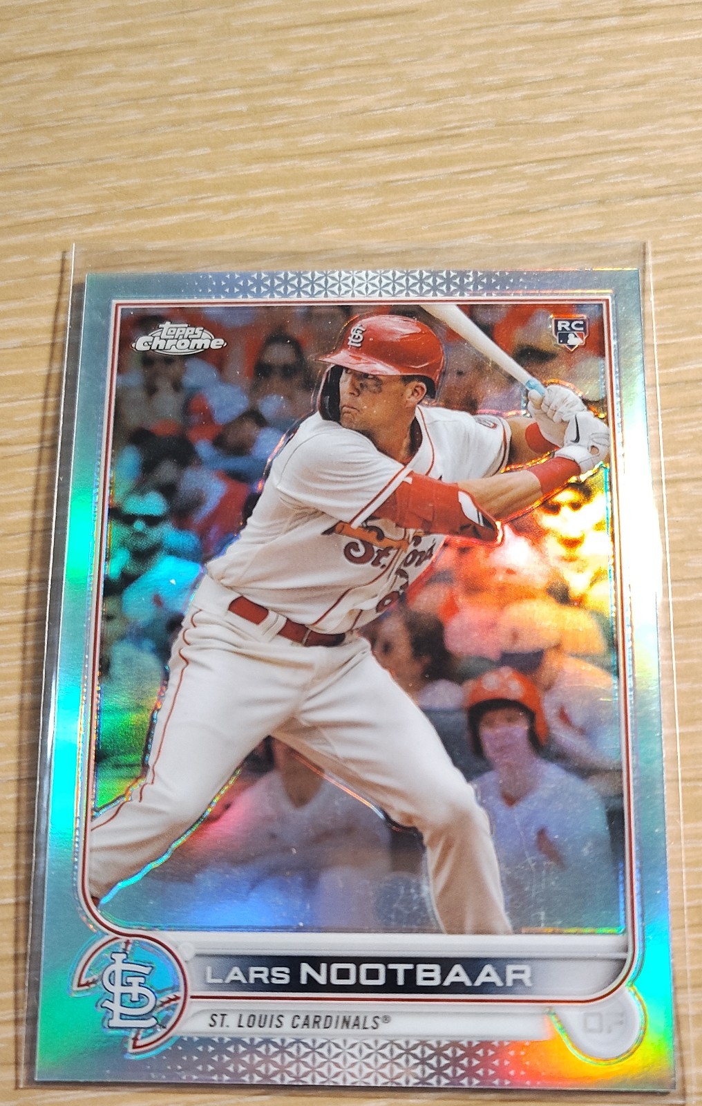 2022 Topps Chrome - Lars Nootbaar #19 Refractor (RC)