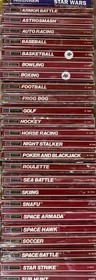 SEARS SUPER VIDEO ARCADE INTELLIVISION VIDEOGAME LOT OF 27 GAMES CIB TESTED 5/17