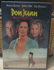 Don Juan Demarco (DVD, 1995) - Marlon Brando, Johnny Depp, Faye Dunaway