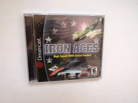 IRON ACES  (Sega Dreamcast, 2001)  Case, Manual, Disc - Tested