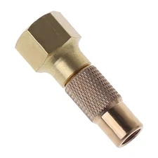 Threaded For Tire Chuck with Secure Valve Connection Heavy Duty Construction