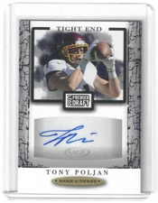 2021 SAGE Premier Draft #A139 Tony Poljan Autographs Black