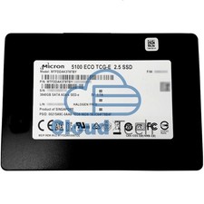 MTFDDAK3T8TBY Micron 5100 ECO 3.84TB 6Gbps 2.5" TLC 540MB/s SATA Internal SSD