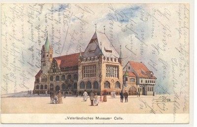 Celle Postcard Bomann Museum approx. 1904