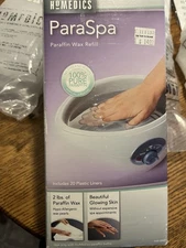 HoMedics Spa Paraffin Wax Refill Kit 3 Boxes Each 2 lbs 20 Liners New
